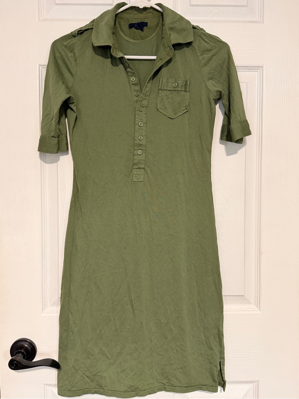GAP Olive Green Polo Dress